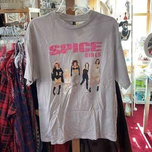 spice girls Y2K band tee